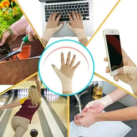 Lot of 2 Gel carpal tunnel wrist support brace - Picture 6 of 8